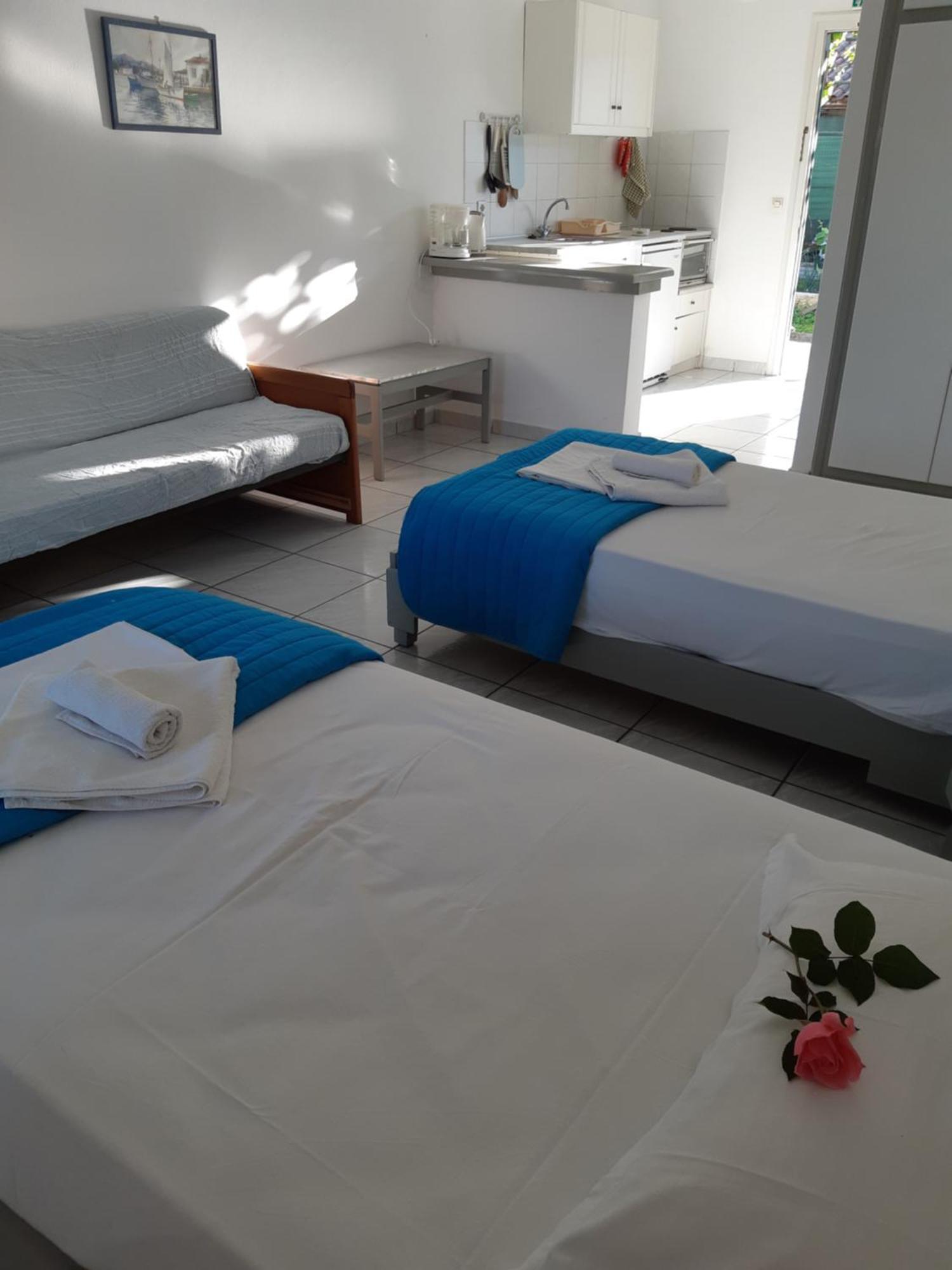 Dolphin Apt & Studios -Next To The Beach ロダ エクステリア 写真